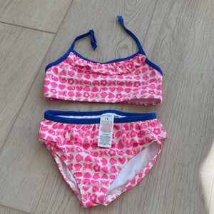 Mini Boden Pink and Blue Patterned Swimwear - New without tags